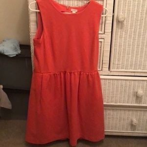 J. Crew Daybreak Dress - Coral